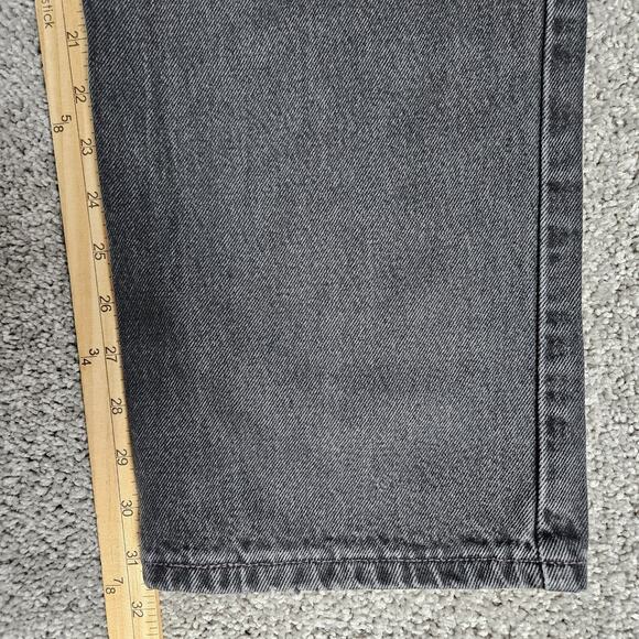 Vtg Levis 505 Jeans Men’s 34x32 (Tag 36X32) Black Straight Regular Fit Y2K - Picture 10 of 15